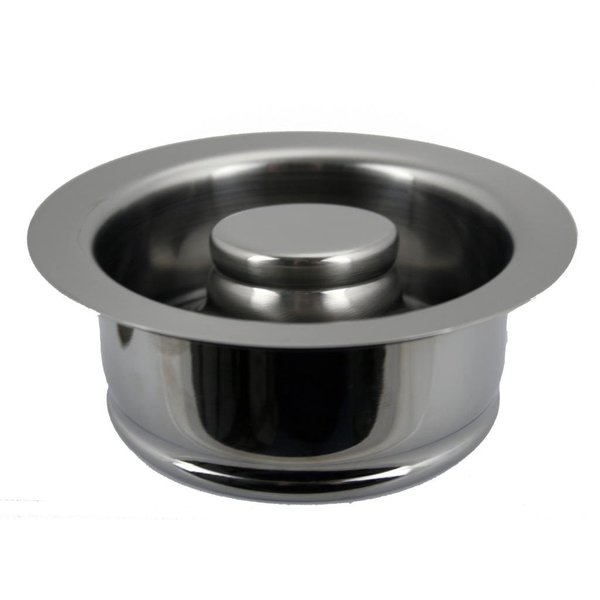 Westbrass InSinkErator Style Disposal Flange and Stopper in Stainless Steel D2089-20